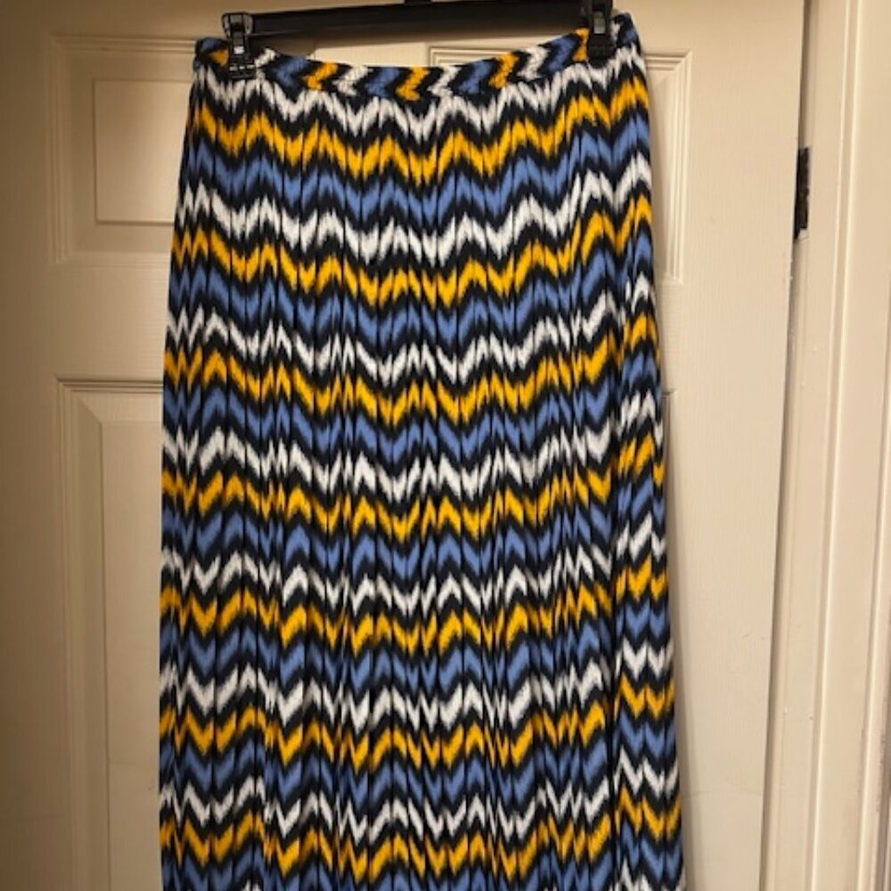 Michael Kors || Pleated Maxi Skirt, NWT | Size L || Flowy Summer/Vacation Style